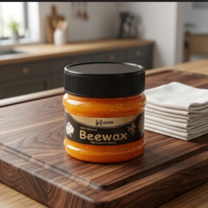Natural Beewax - Premium Wood Seasoning & Furniture Polish for Restoration and Protection
